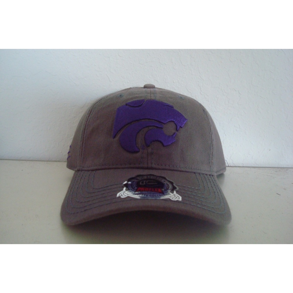 KANSAS‎ STATE WILDCATS TOW FITTED SIZE M/LG DEADSTOCK HAT CAP VINTAGE A4